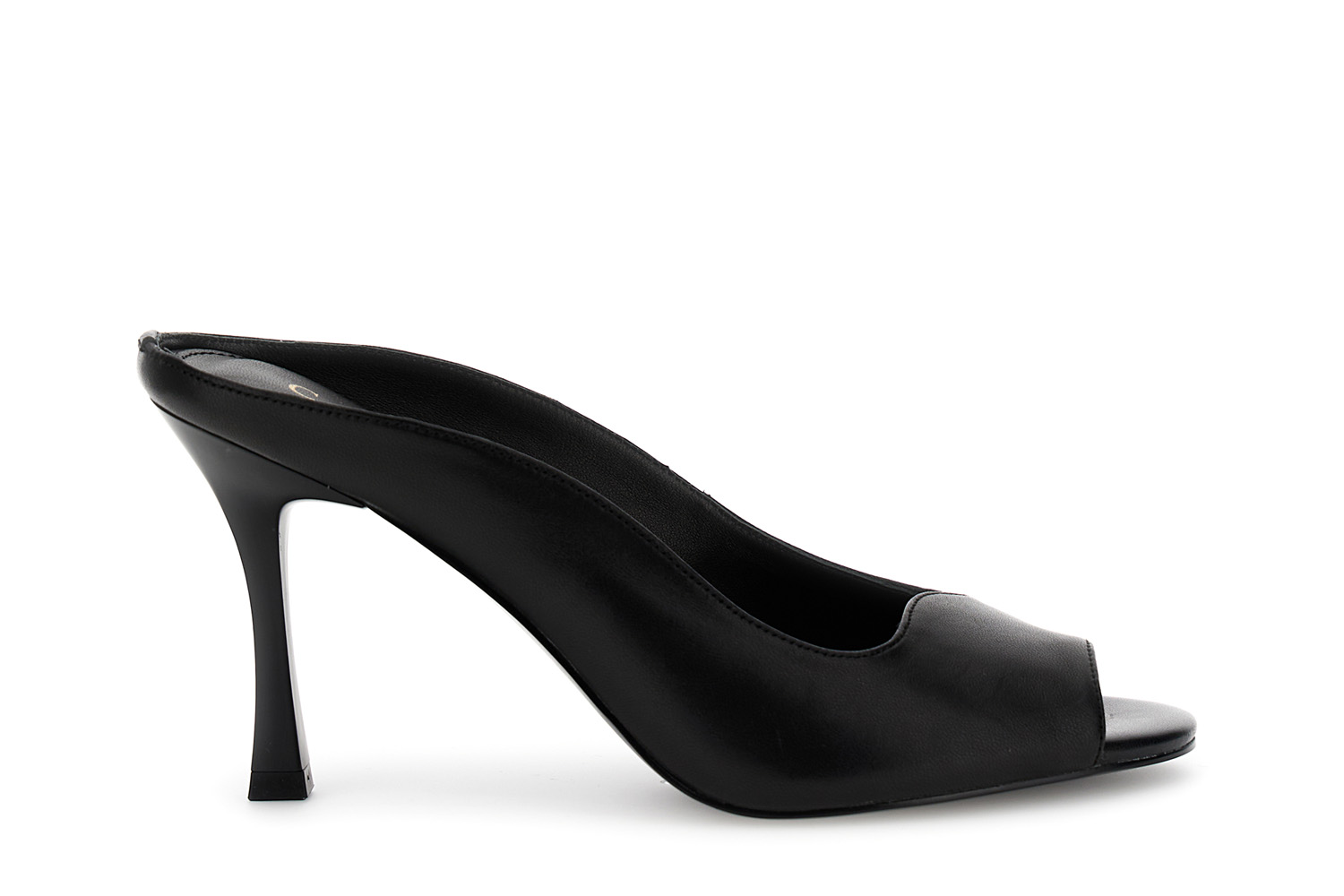 CafèNoir — Sandali mules open-toe in nappa nero