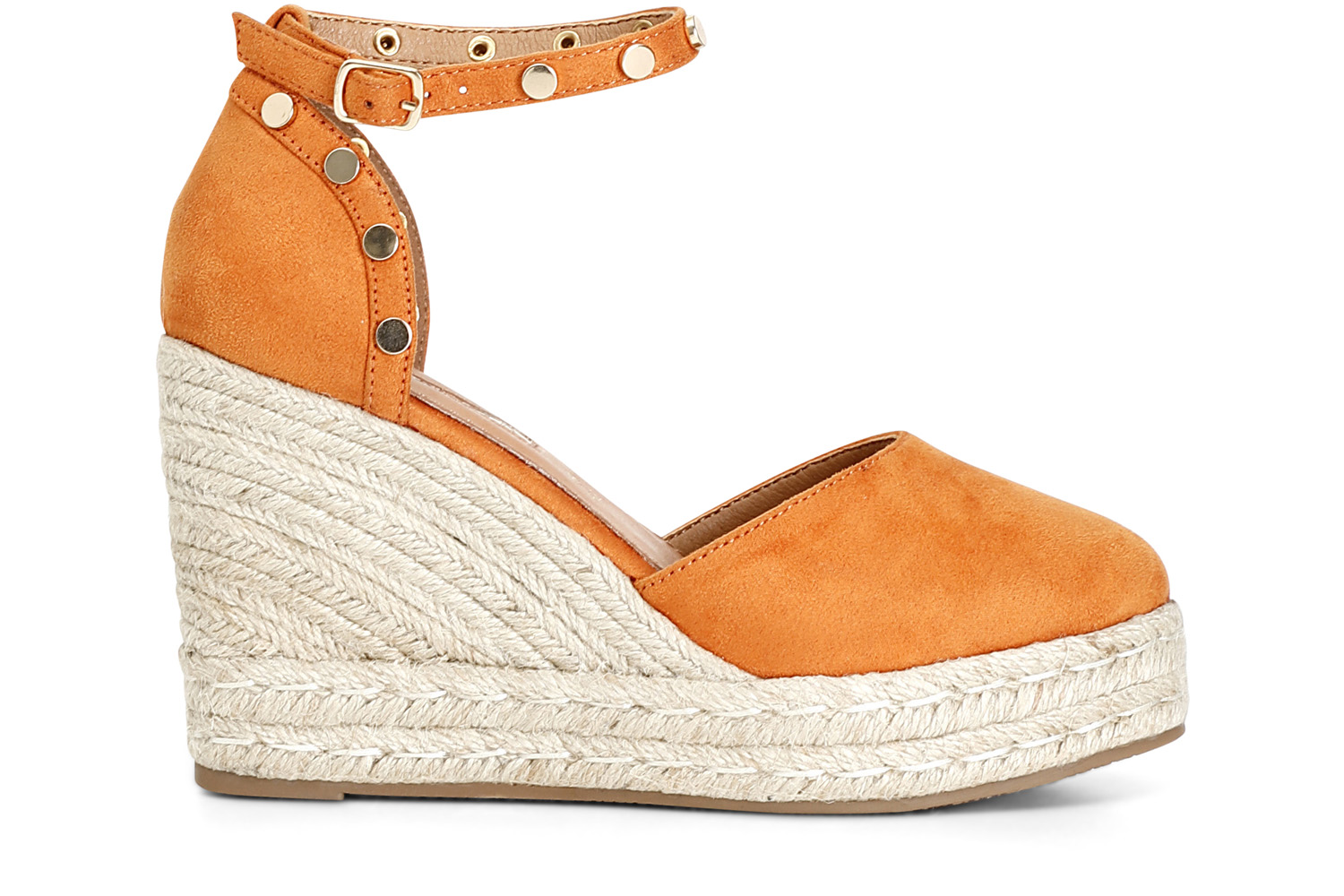 Sandali in tessuto e zeppa in corda mango 39 - Mango (39)