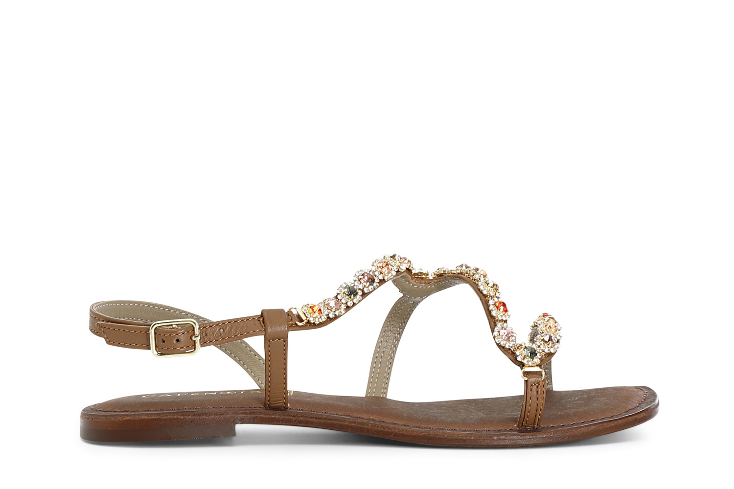 Sandali gioiello cuoio 39 - Cuoio (39)