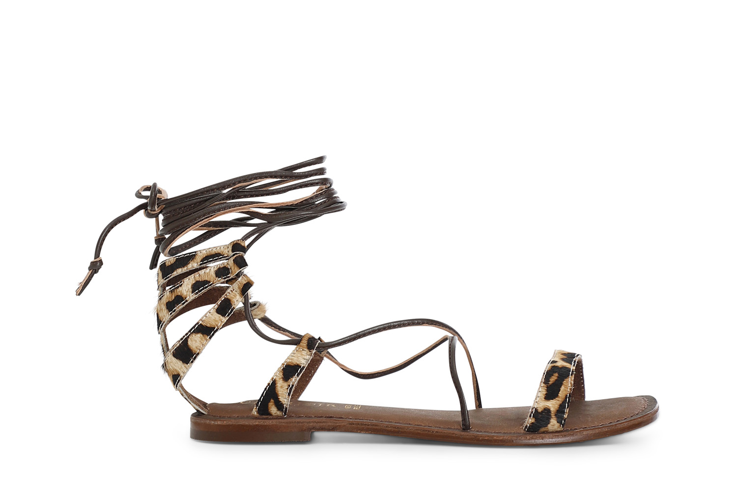 Sandali schiava in cavallino maculato maculato 39 - Maculato (39)