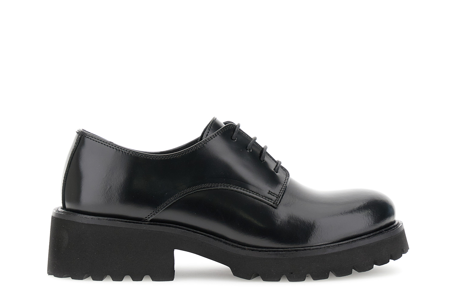 derby in pelle abrasivata nero 39