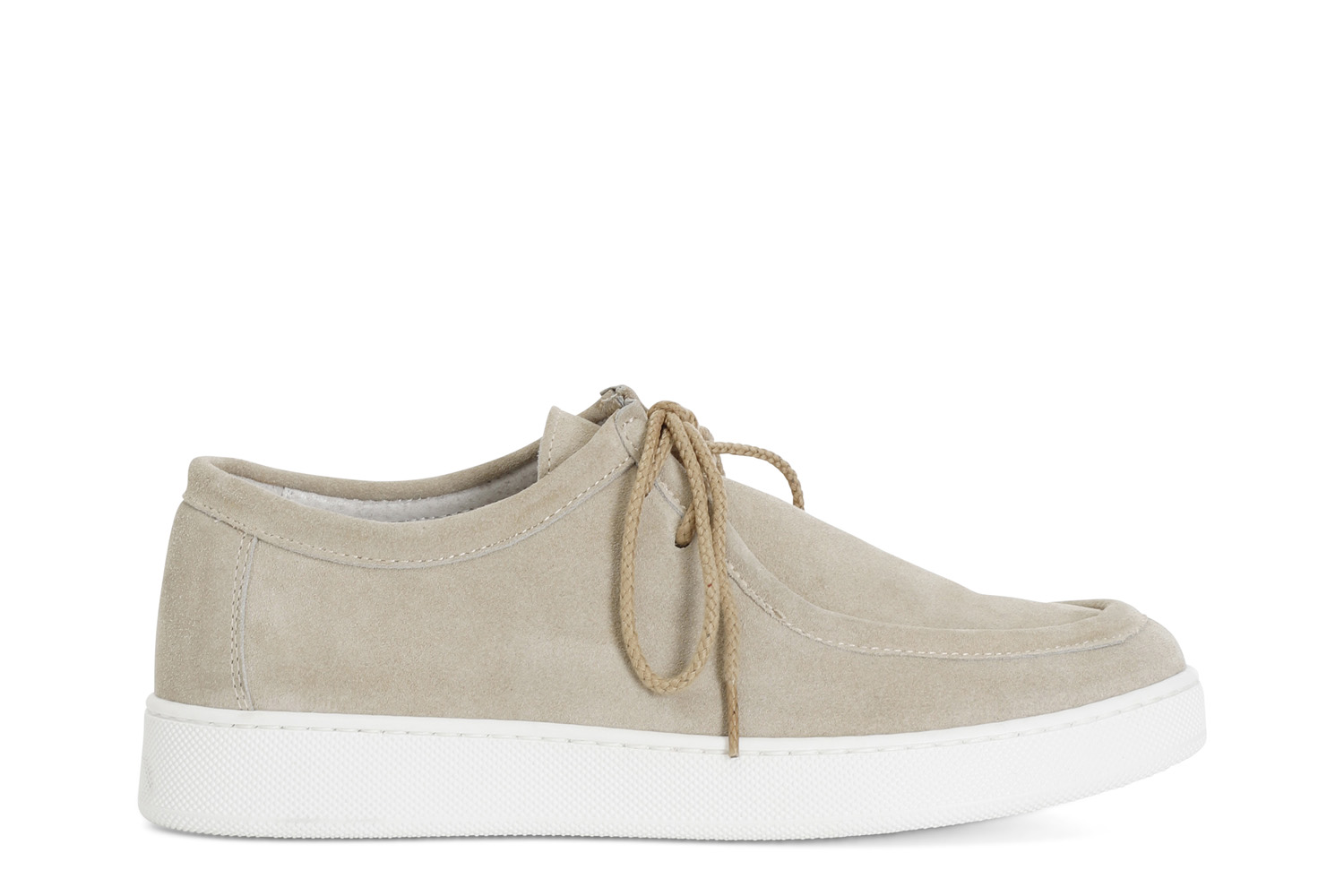 Mocassini in pelle scamosciata beige 43 - Beige (43)