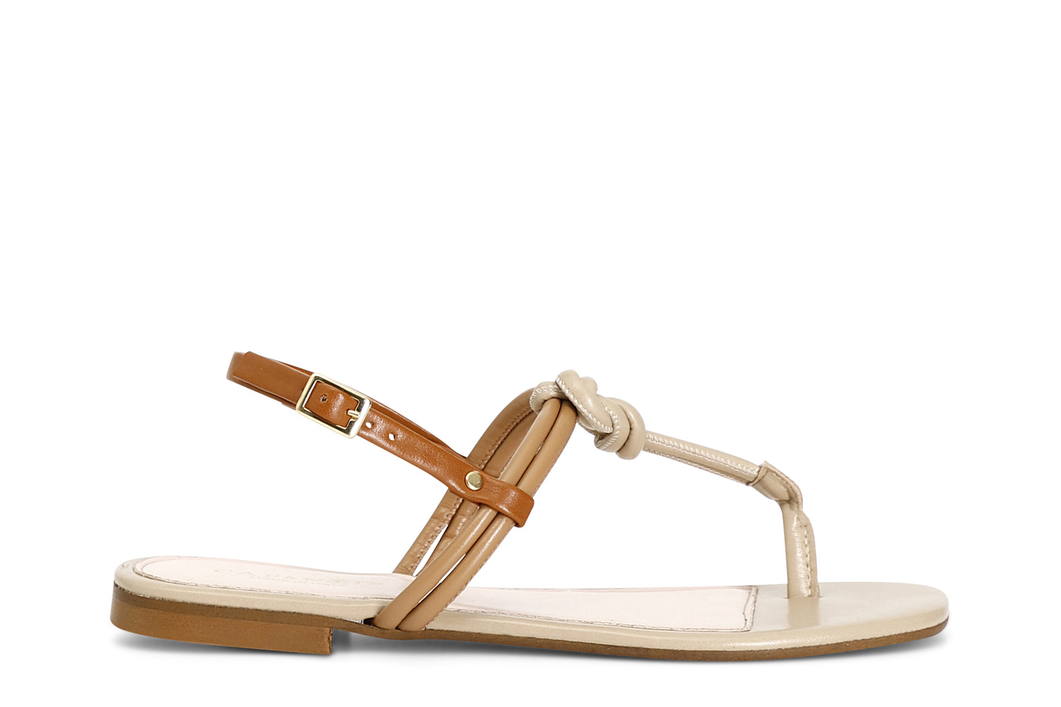 Infradito con mignon e nodi multi natural 38 - Multi natural (38)