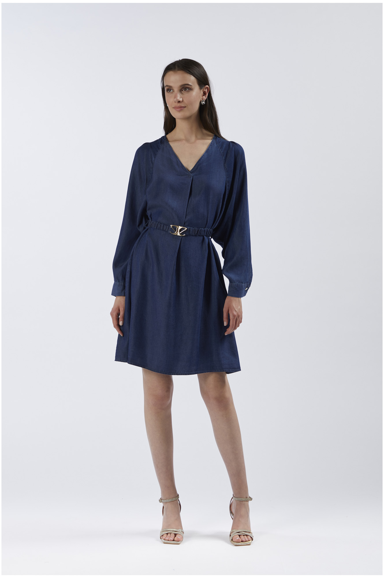 abito in tencel denim indaco xl