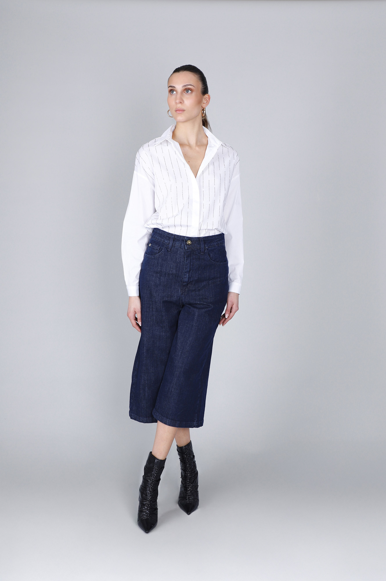 jeans denim jorts indaco 32