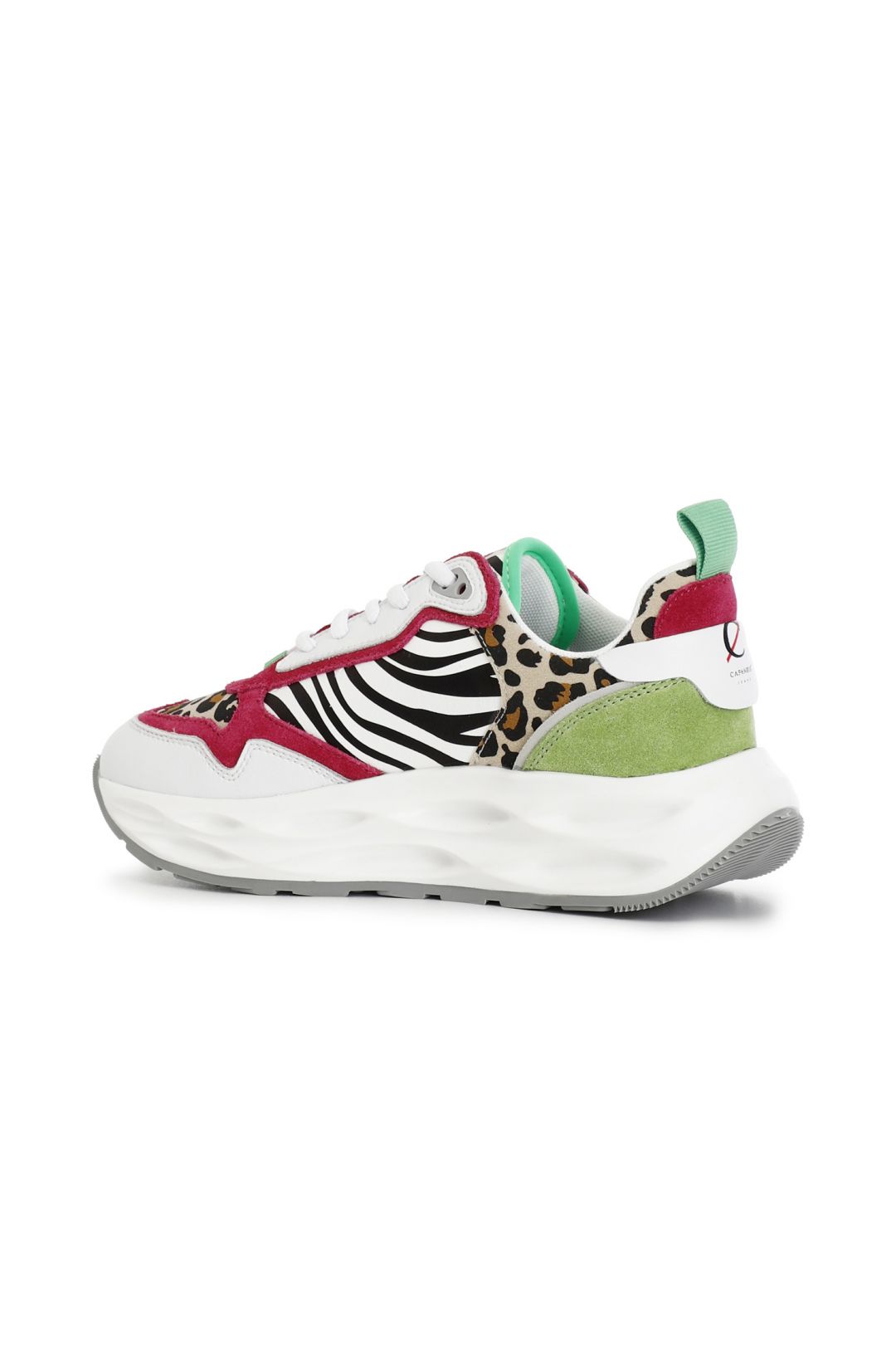 Scarpe running con riporti animalier