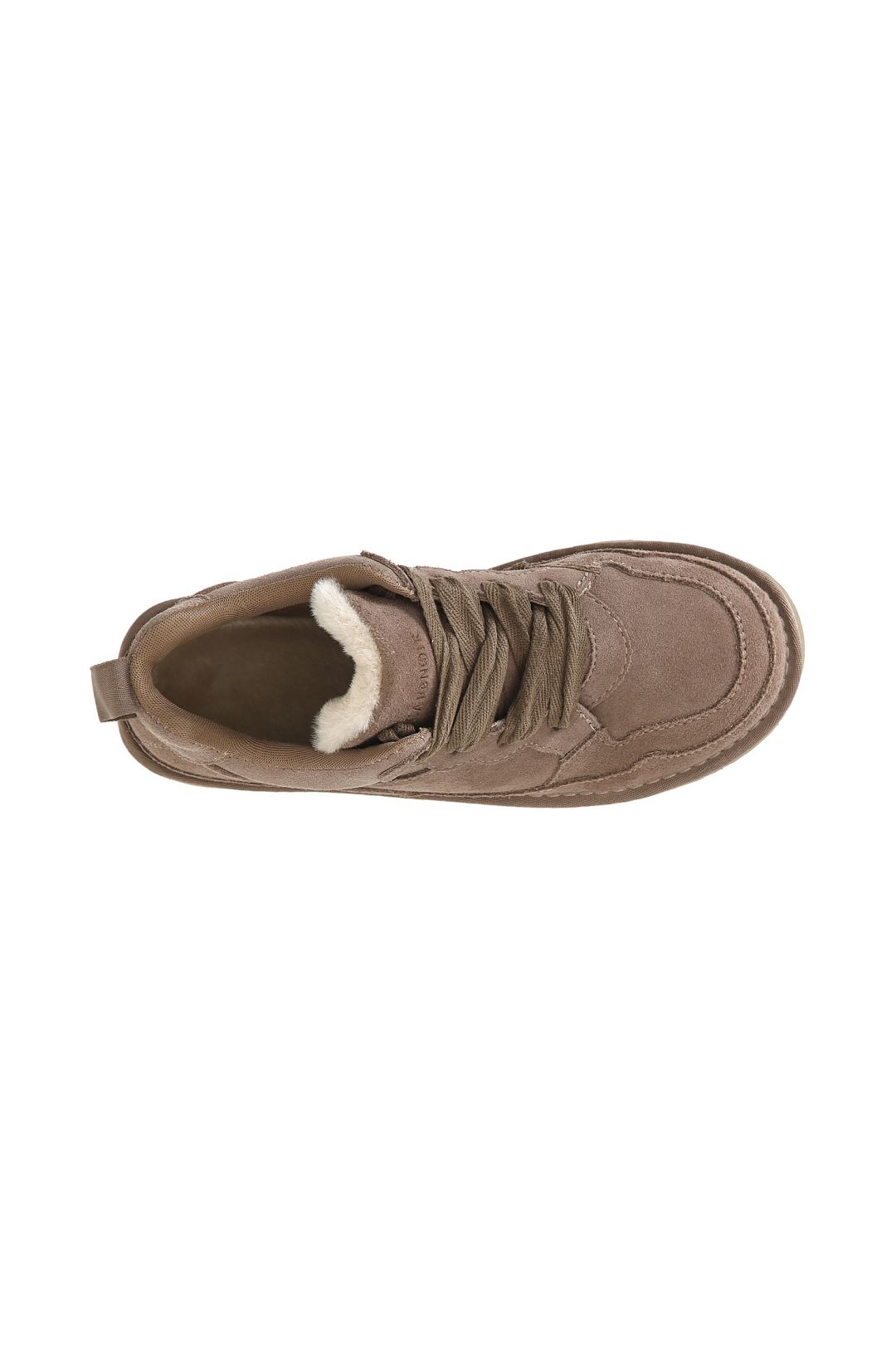 Scarpe Da Ginnastica Unisex PDQ RYNO In Pelle Scamosciata - Colore Tortora, Doppio Tassello, Suola TPR, Taglie 37- EU