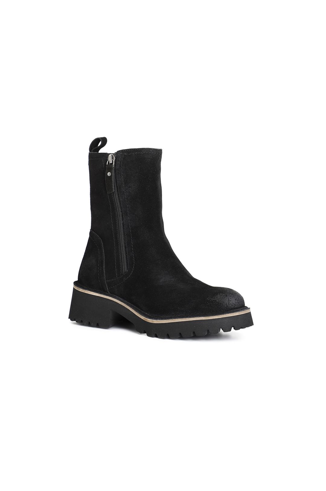 FRYE / 6.5 / Stivaletto Sacha in pelle scamosciata marrone (donna) Stivali a punta Western *Raro - Italia