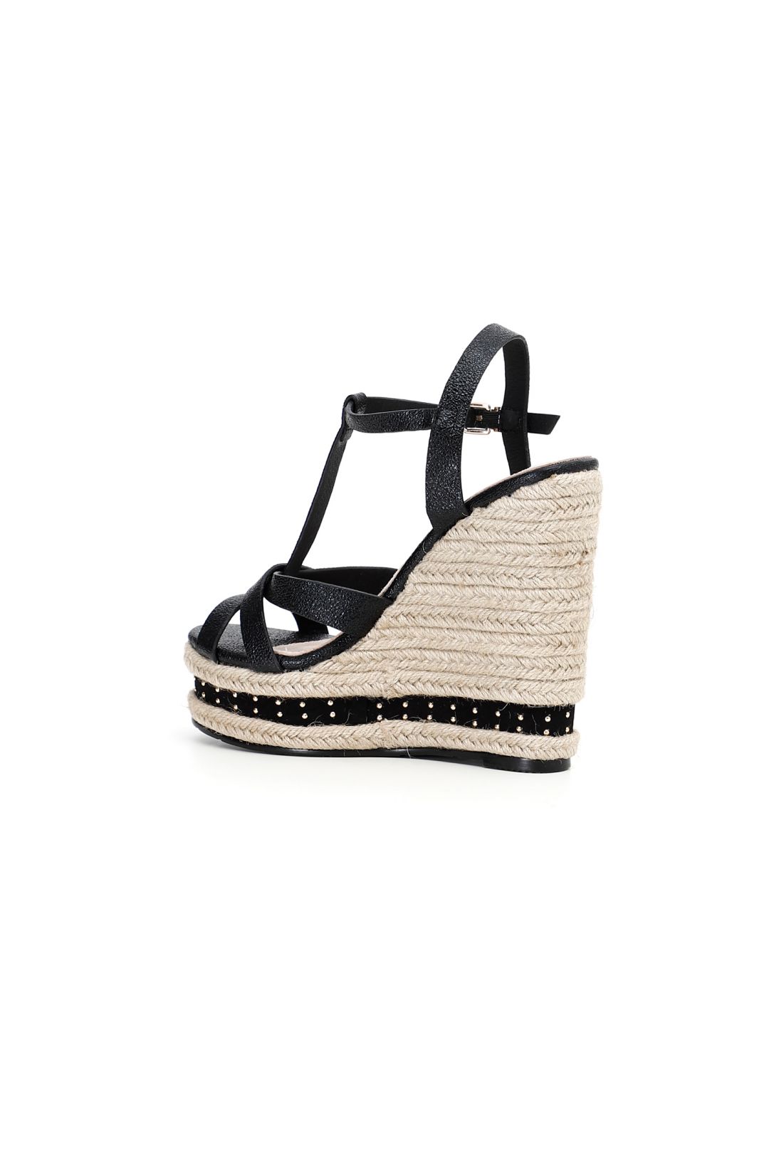 Special Price: Sandali con zeppa in corda CafèNoir