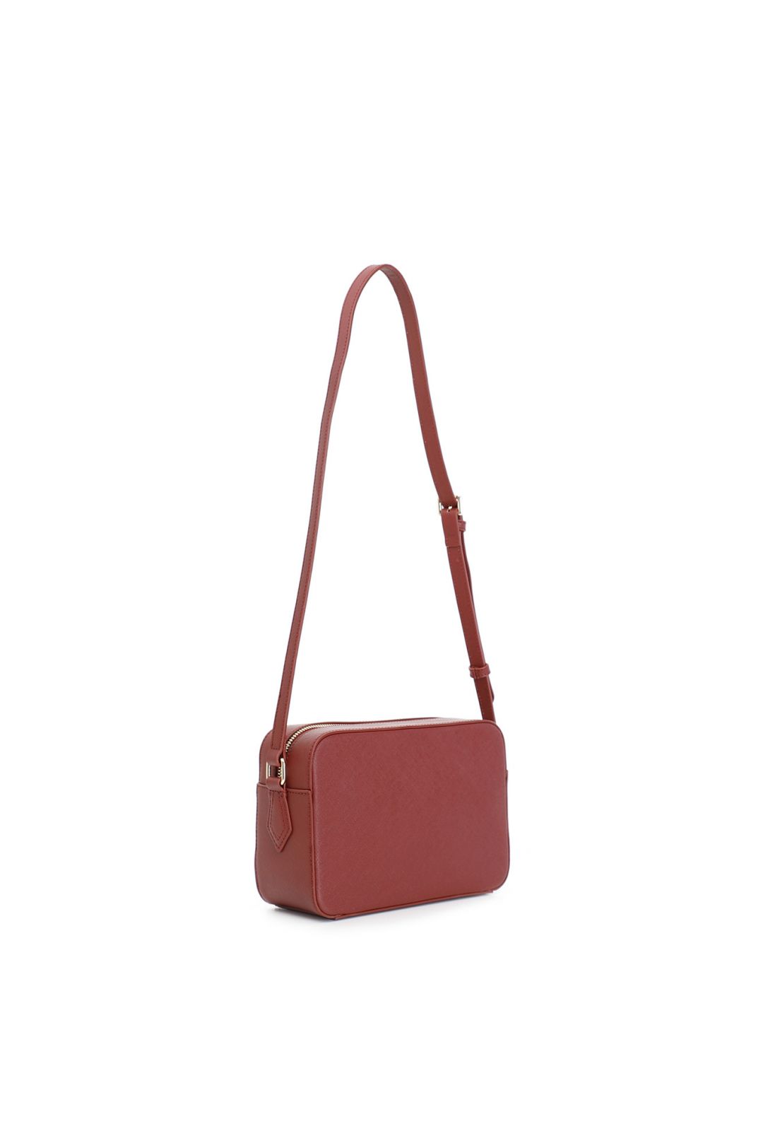 Borsa A Tracolla CafèNoir In Nylon Imbottito - Elegante, Pratica, Con Charm Removibile E Taschino Interno