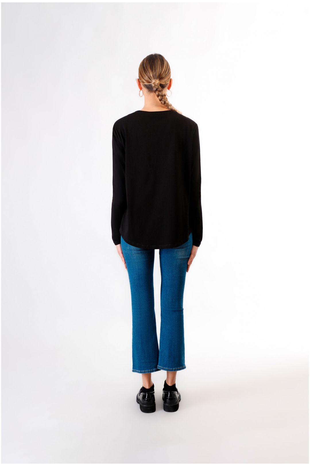T-shirt Oversize Uomo E Donna HAOZYUN – Maniche Lunghe, Stampa Lettere Cromatiche, In Cotone, Per Tutte Le Stagioni, Taglie Comode