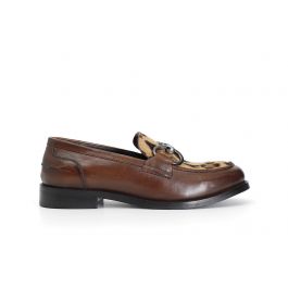 Mocassini Punta Squadrata Mocassino Donna Animalier - Scarpe Con - 8