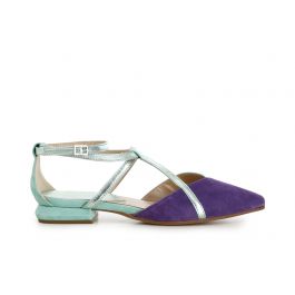 CAFèNOIR Ballerine Aperte Dietro In Pelle Con Stampa Intreccio - Calzature Donna Made In Toscana - 4