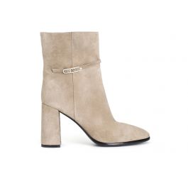 CAFÉNOIR - Cafenoir Fna462 Décolleté Tronchetto Donna Tacco Asimmetrici Nappa Ne