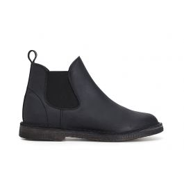 CafèNoir Tronchetti in pelle con zeppa 7,5cm