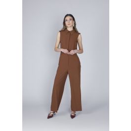 Tuta smanicata in cady, rosso | Intrend Tuta smanicata in cady, rosso | Intrend
