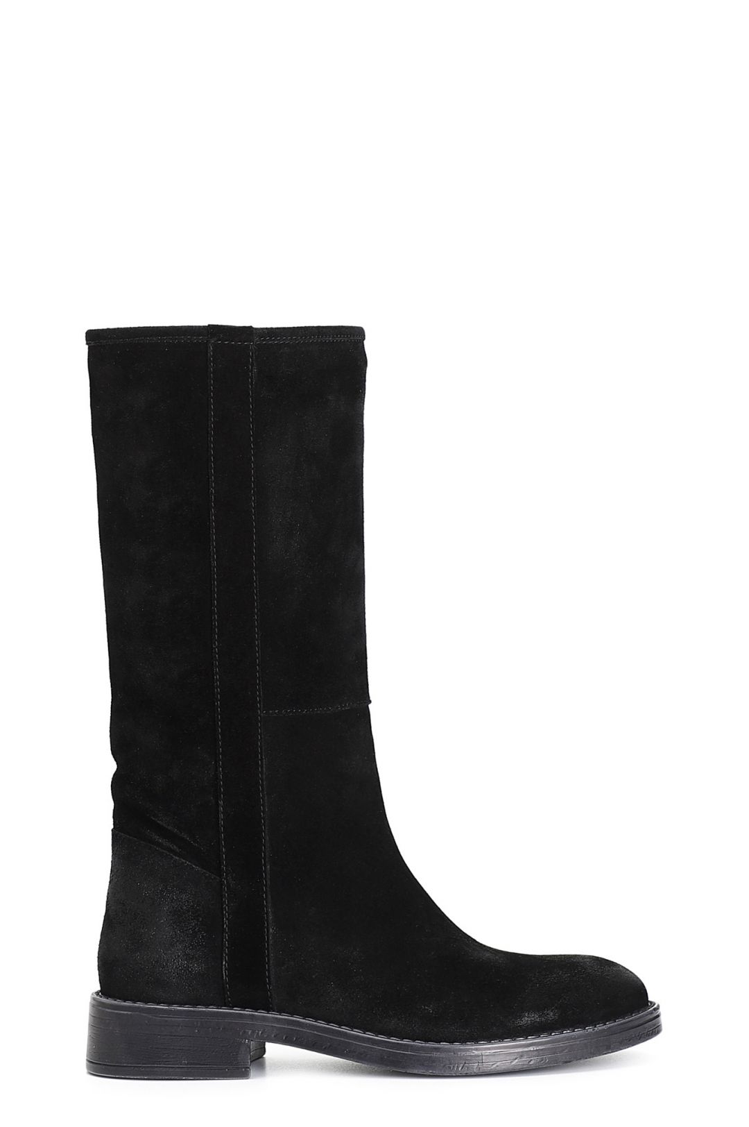 CafèNoir — Stivale in pelle scamosciata nero