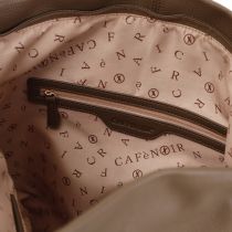 Coveri Borsa A Spalla Donna In Ecopelle | Morbida E Multitasche | Vintage Con Tracolla Regolabile, Marrone